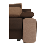 Casa si Gradina - Mobilier - Canapele si coltare - Coltare - Coltar extensibil, ciocolatiu/maro deschis, BOLIVIA - Infinity.ro