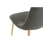 Casa si Gradina - Mobilier - Scaune si fotolii - Scaune - Scaun, textil gri inchis/fag, LEGA - Infinity.ro