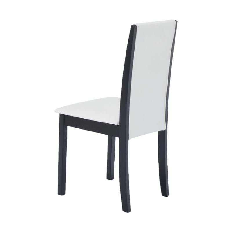 Casa si Gradina - Mobilier - Scaune si fotolii - Scaune - Scaun, wenge/piele eco alb, VENIS NEW - Infinity.ro
