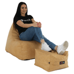 Casa si Gradina - Mobilier - Scaune si fotolii - Tabureti - Taburet, material textil bej, RIMINO TIPUL 2 - Infinity.ro