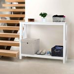 Casa si Gradina - Mobilier - Mese si birouri - Masute de cafea - Masuta tip consola, alb, SONET - Infinity.ro