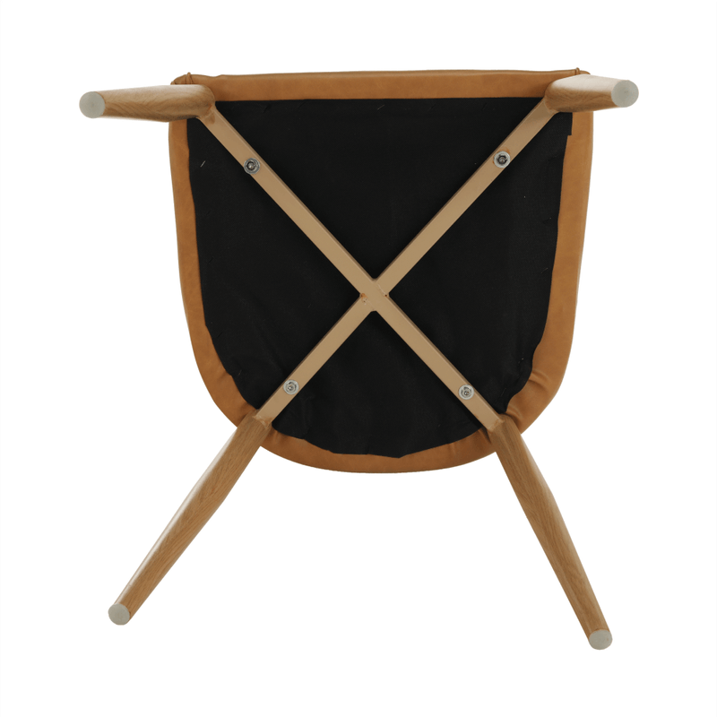 Casa si Gradina - Mobilier - Scaune si fotolii - Scaune - Scaun bucatarie, maro camel/fag, IMPERIA - Infinity.ro
