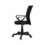 Casa si Gradina - Mobilier - Scaune si fotolii - Scaune - Scaun de birou, negru, REMO 2 NEW - Infinity.ro