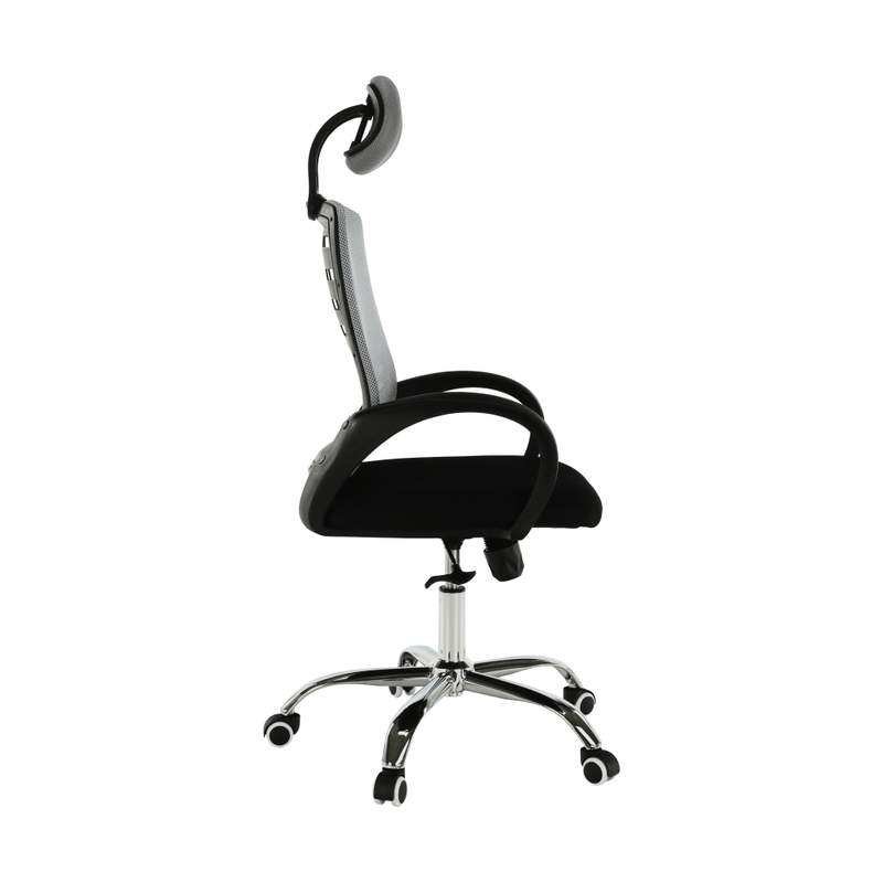 Casa si Gradina - Mobilier - Scaune si fotolii - Fotolii - Fotoliu de birou, gri/negru ELMAS - Infinity.ro
