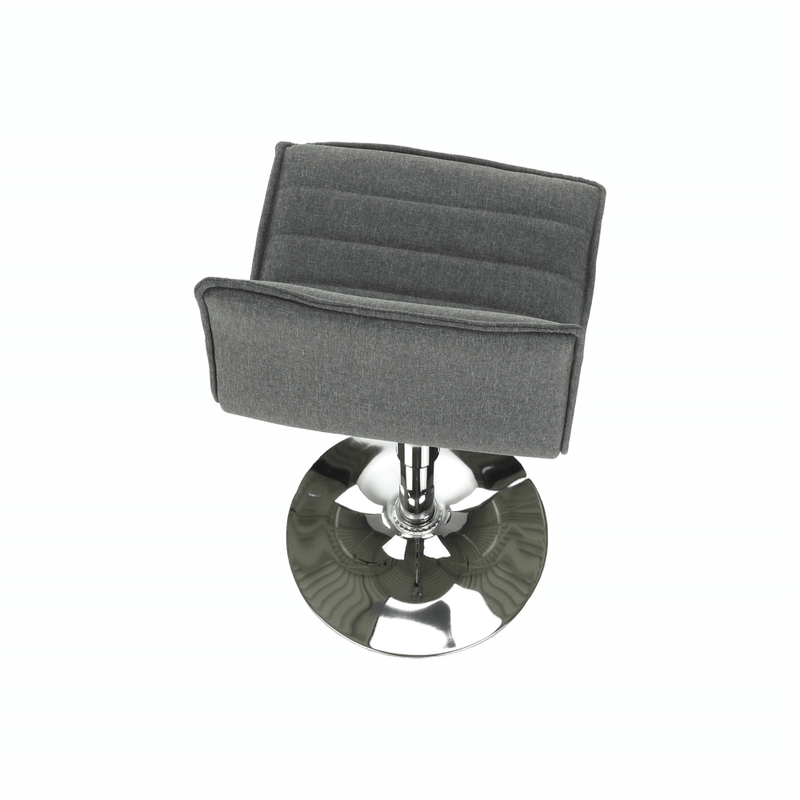 Casa si Gradina - Mobilier - Scaune si fotolii - Scaune - Scaun bar, gri/crom, PINAR - Infinity.ro