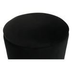 Casa si Gradina - Mobilier - Scaune si fotolii - Tabureti - Set doua taburete, gri/crom argintiu si negru/crom argintiu, AIGUL SET - Infinity.ro