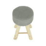 Casa si Gradina - Mobilier - Scaune si fotolii - Tabureti - Taburet, gri deschis/natural, KIKO - Infinity.ro