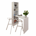 Casa si Gradina - Mobilier - Mese si birouri - Birouri - Masa (birou) multifunctionala, alb, 125x50 cm, JASMIN - Infinity.ro