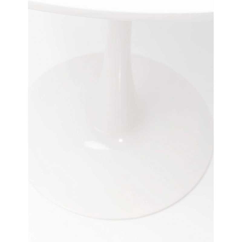 Casa si Gradina - Mobilier - Mese si birouri - Mese bucatarie si dining - Masa dining, runda, alb mat, diametru 80 cm, REVENTON - Infinity.ro