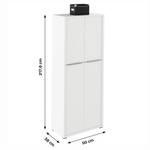 Casa si Gradina - Mobilier - Dulapuri si sifoniere - Dulapuri - Dulap cu polite, alb, RIOMA TYP 07 - Infinity.ro