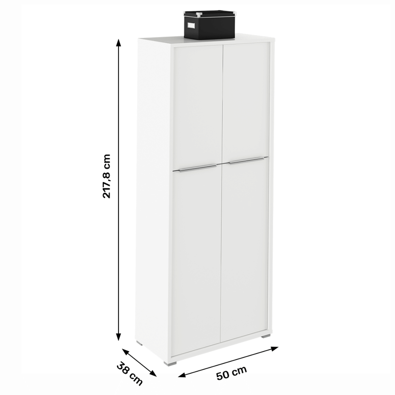 Casa si Gradina - Mobilier - Dulapuri si sifoniere - Dulapuri - Dulap cu polite, alb, RIOMA TYP 07 - Infinity.ro