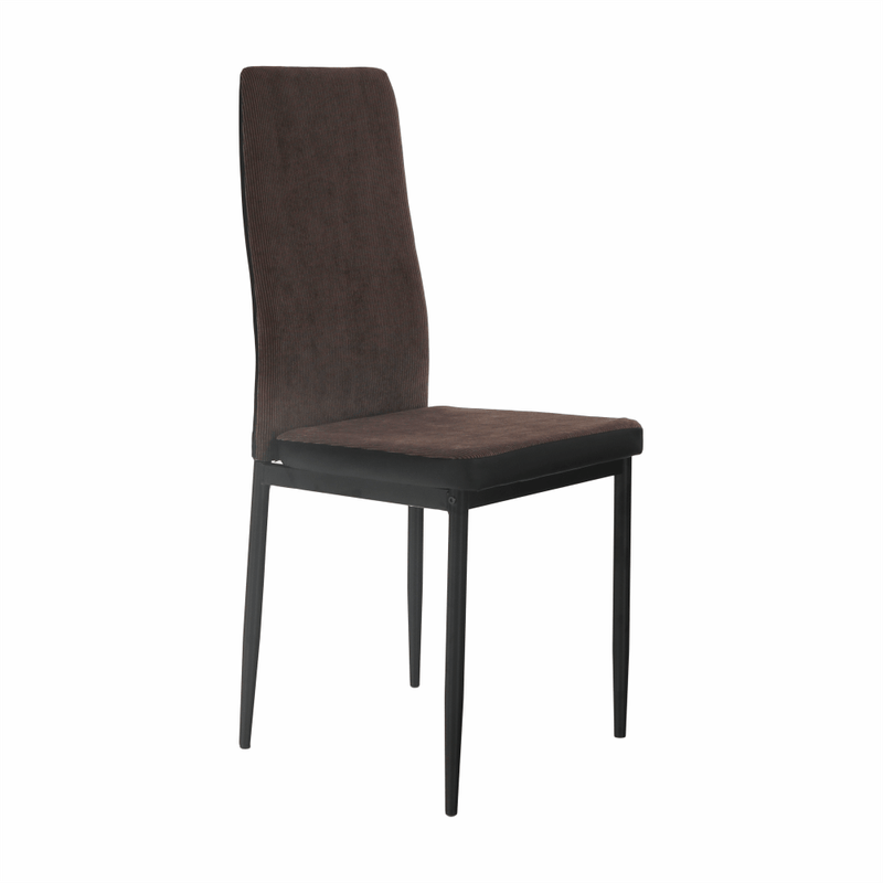 Casa si Gradina - Mobilier - Scaune si fotolii - Scaune - Scaun bucatarie, maro inchis/negru, ENRA - Infinity.ro