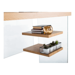 Casa si Gradina - Mobilier - Comode si corpuri - Console - Masa tip consola/masa de scris, stejar, ENRIK - Infinity.ro