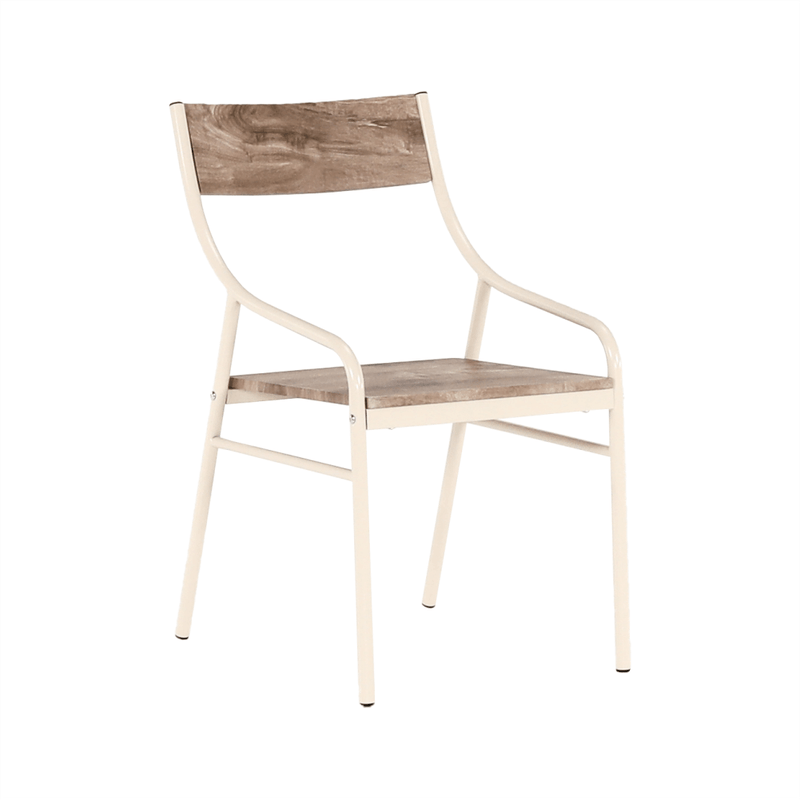 Casa si Gradina - Mobilier - Seturi de mobilier - Seturi mese si scaune - Set de luat masa, stejar canyon / bej,  KIMBY SET 1+5 - Infinity.ro