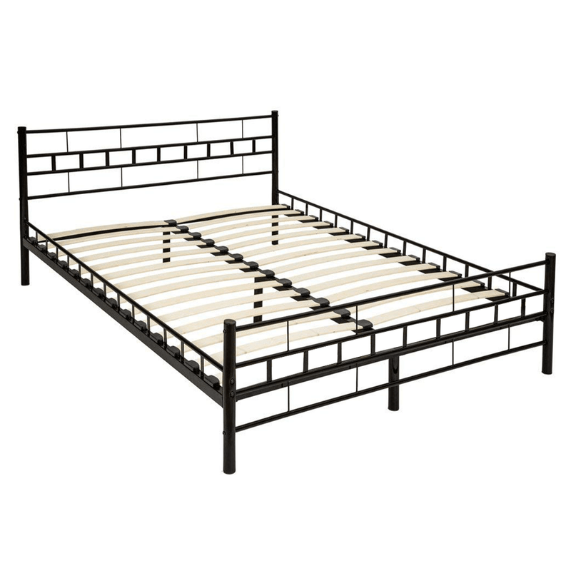 Casa si Gradina - Mobilier - Paturi si accesorii - Paturi - Pat, negru, 180x200 , TAJGI - Infinity.ro