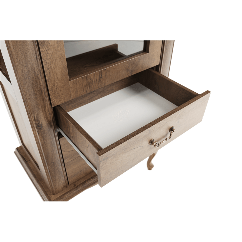 Casa si Gradina - Mobilier - Dulapuri si sifoniere - Dulapuri - Vitrina DA4, stejar lefkas, VILAR - Infinity.ro