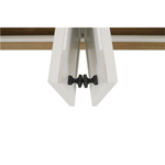 Casa si Gradina - Mobilier - Comode si corpuri - Comode - Scrin MZ10, alb / stejar grand, LEON - Infinity.ro