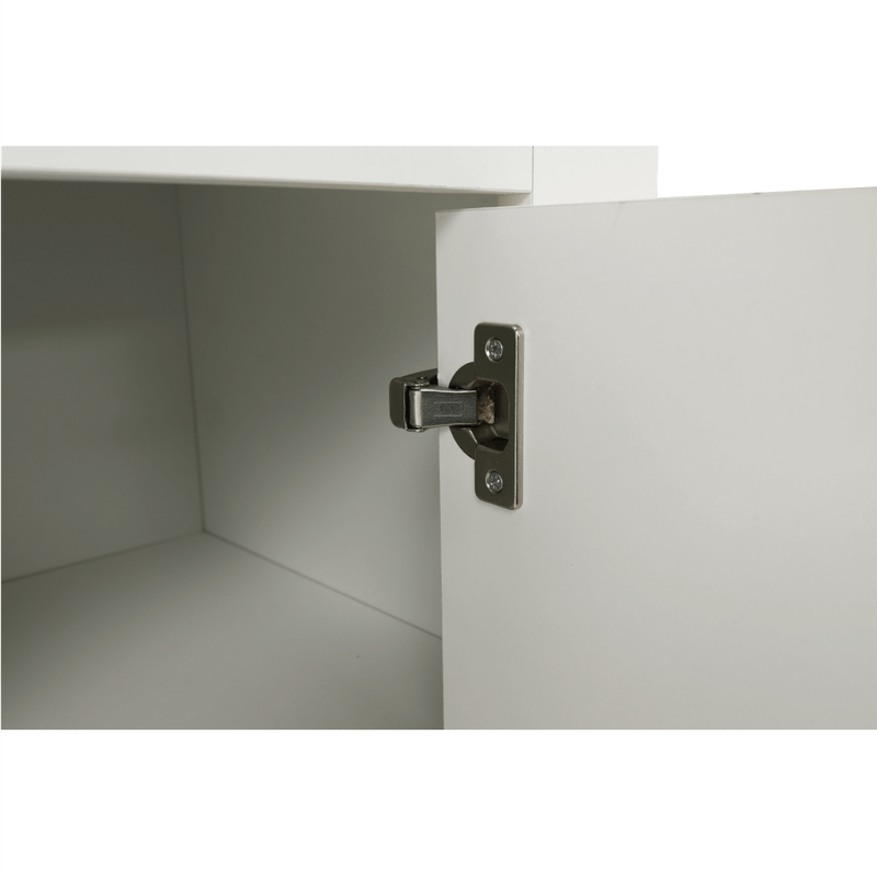 Casa si Gradina - Mobilier - Comode si corpuri - Comode - Scrin de bar MZ8, alb / stejar grand, LEON - Infinity.ro