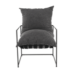 Casa si Gradina - Mobilier - Scaune si fotolii - Fotolii - Fotoliu modern, gri/negru, DEKER - Infinity.ro