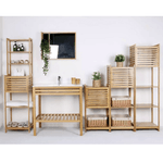 Casa si Gradina - Mobilier - Biblioteci si rafturi - Etajere - Etajera, bambus natural, SELENE TYP 1 - Infinity.ro