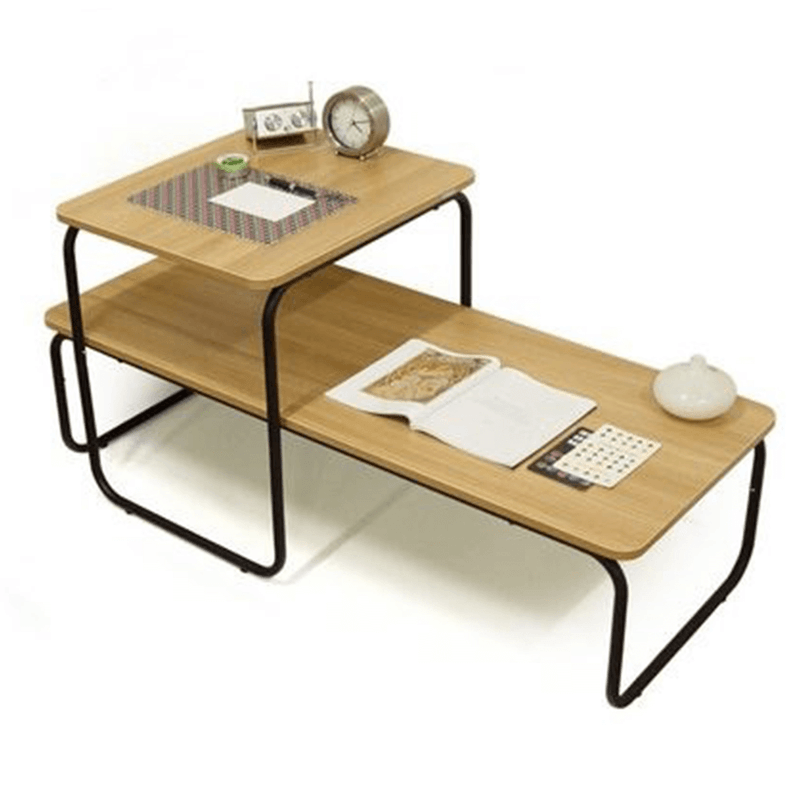 Casa si Gradina - Mobilier - Mese si birouri - Masute de cafea - Masuta de cafea, stejar / negru, LAVERNE TYPE 1 - Infinity.ro