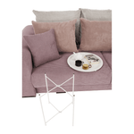 Casa si Gradina - Mobilier - Mese si birouri - Birouri - Masuta auxiliara cu tava detasabila, alb, RENDER - Infinity.ro