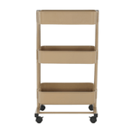 Casa si Gradina - Mobilier - Biblioteci si rafturi - Etajere - Etajera mobila, sampanie, VERNON - Infinity.ro