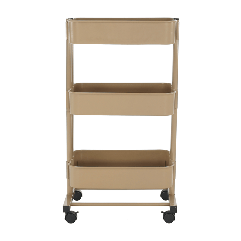 Casa si Gradina - Mobilier - Biblioteci si rafturi - Etajere - Etajera mobila, sampanie, VERNON - Infinity.ro