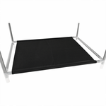 Casa si Gradina - Mobilier - Biblioteci si rafturi - Rafturi - Raft multifunctional pentru dulap, argintiu / negru, CODY - Infinity.ro