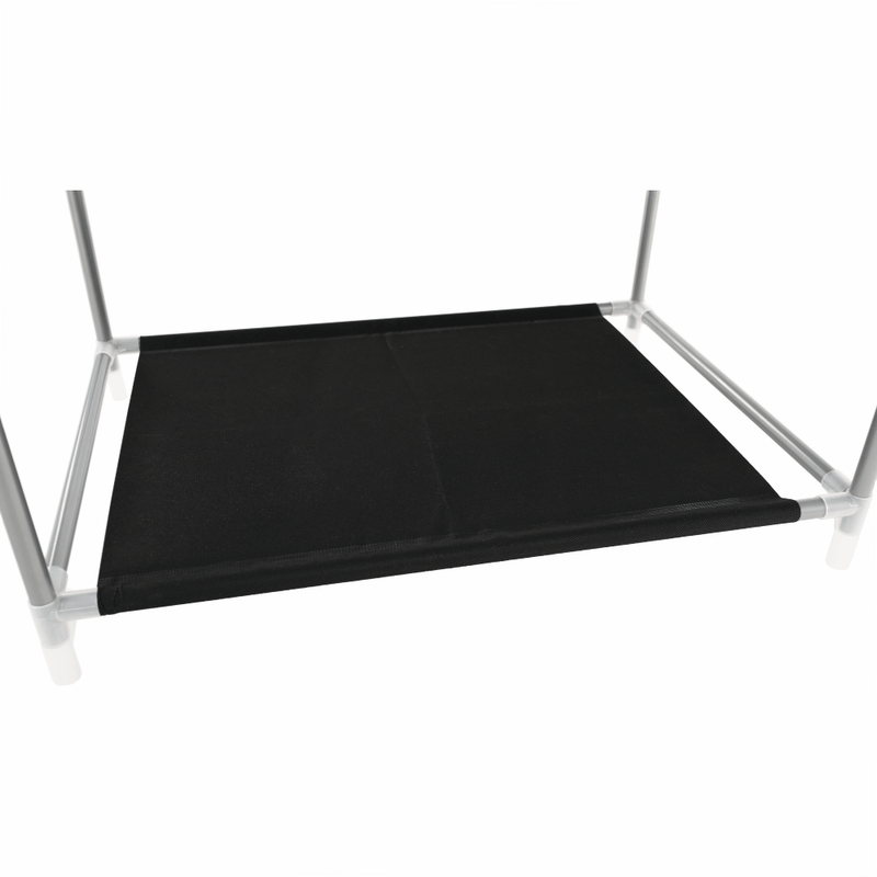 Casa si Gradina - Mobilier - Biblioteci si rafturi - Rafturi - Raft multifunctional pentru dulap, argintiu / negru, CODY - Infinity.ro