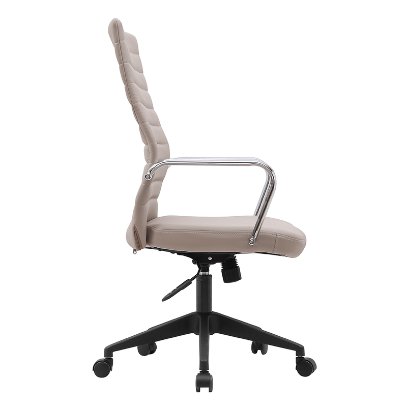 Casa si Gradina - Mobilier - Scaune si fotolii - Scaune - Scaun de birou, gri-bej TAUPE/negru, DRUGOS - Infinity.ro