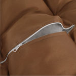 Casa si Gradina - Gradina si terasa - Mobilier exterior - Scaune si sezlonguri gradina - Scaun suspendat gri / negru / maro, NEUL - Infinity.ro