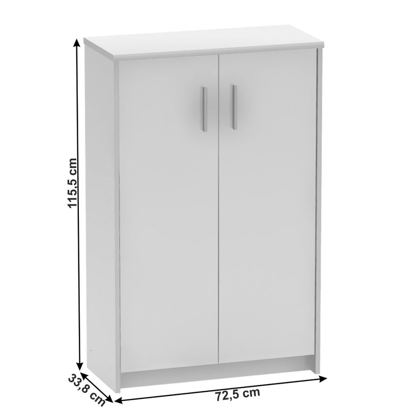 Casa si Gradina - Mobilier - Dulapuri si sifoniere - Dulapuri - Dulap de birou, alb, JOHAN 2 NEW 13 - Infinity.ro
