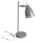 Casa si Gradina - Corpuri si surse de iluminat - Veioze si lampi - Veioze - Lampa de masa, gri / metal, AIDEN TIP 1 - Infinity.ro