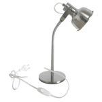 Casa si Gradina - Corpuri si surse de iluminat - Veioze si lampi - Veioze - Lampa de masa in stil retro, metal, nichel mat, AVIER TIP 1 - Infinity.ro