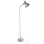 Casa si Gradina - Corpuri si surse de iluminat - Veioze si lampi - Lampadare - Lampa de podea in stil retro, metal, nichel mat, AVIER TIP 2 - Infinity.ro