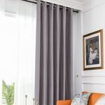 Casa si Gradina - Textile si covoare - Perdele si draperii - Draperii - Set draperie din catifea blackout cu inele argintii, Madison, 250x215 cm, densitate 700 g ml, Martini, 2 buc - Infinity.ro