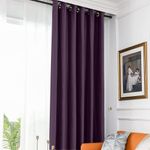 Casa si Gradina - Textile si covoare - Perdele si draperii - Draperii - Draperie din catifea blackout cu inele auriu antic, Madison, 150x225 cm, densitate 700 g ml, Thamarind, 1 buc - Infinity.ro