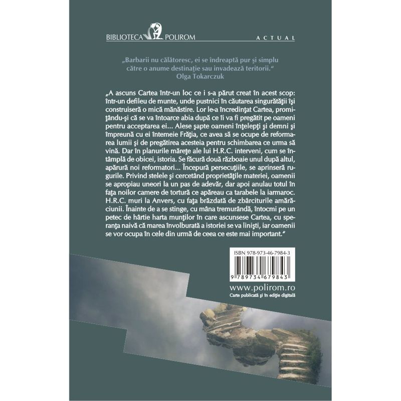 Carti si Birotica - Carti - Bestseller - Calatoria oamenilor Cartii (editia 2019), Olga Tokarczuk - Infinity.ro