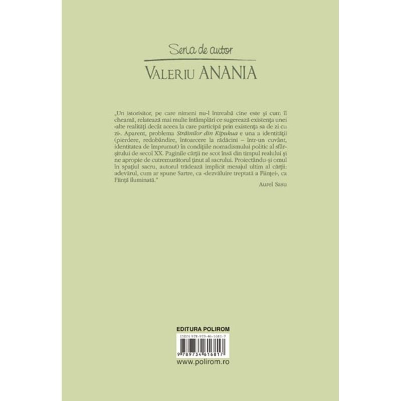 Carti si Birotica - Carti - Fictiune - Strainii din Kipukua - Infinity.ro