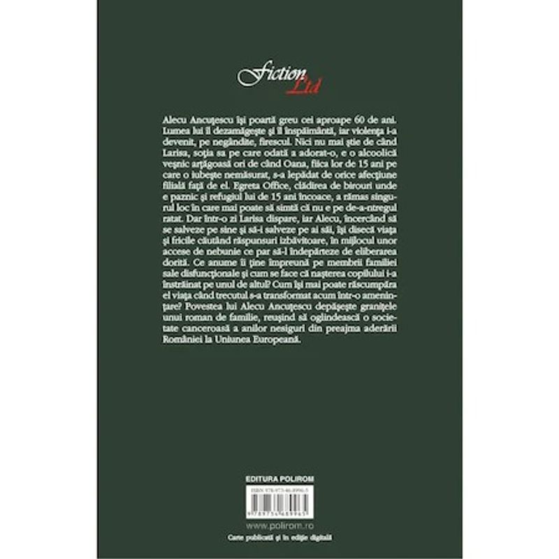 Carti si Birotica - Carti - Fictiune - Vremea tatalui - Petre Barbu, editia 2022 - Infinity.ro