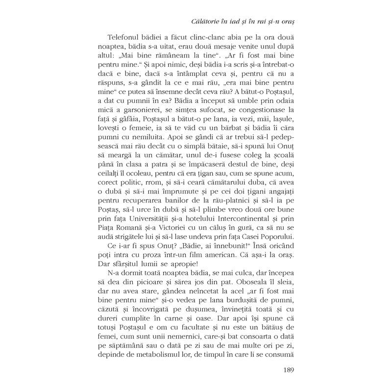 Carti si Birotica - Carti - Fictiune - Calatorie in iad si in rai si-n oras - Dan Persa, editia 2022 - Infinity.ro