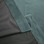 Casa si Gradina - Textile si covoare - Perdele si draperii - Draperii - Set draperie din catifea blackout cu inele argintii, Madison, 200x230 cm, densitate 700 g ml, Morning Blue, 2 buc - Infinity.ro