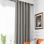 Casa si Gradina - Textile si covoare - Perdele si draperii - Draperii - Draperie din catifea blackout cu inele argintii, Madison, 150x260 cm, densitate 700 g ml, Tapa, 1 buc - Infinity.ro