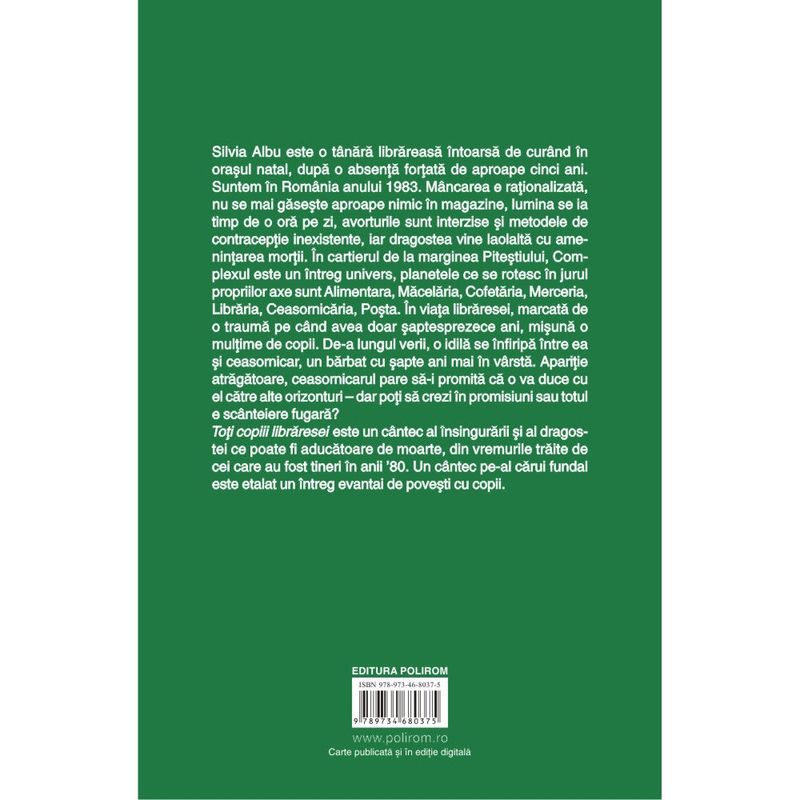 Carti si Birotica - Carti - Fictiune - Toti copiii libraresei, Veronica D.Niculescu - Infinity.ro