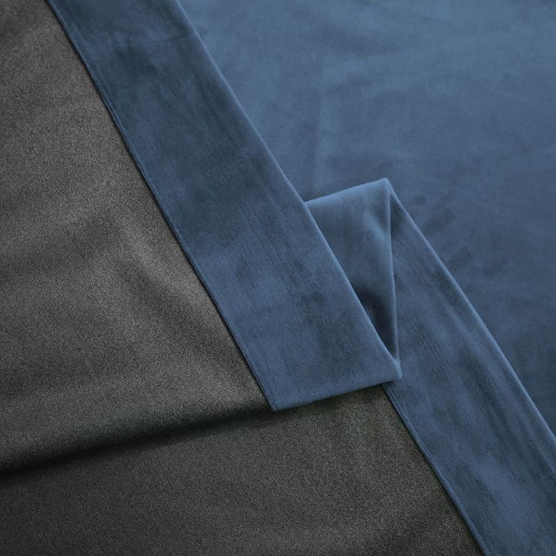 Casa si Gradina - Textile si covoare - Perdele si draperii - Draperii - Set draperie din catifea blackout cu inele albe, Madison, 250x255 cm, densitate 700 g ml, Bismark, 2 buc - Infinity.ro