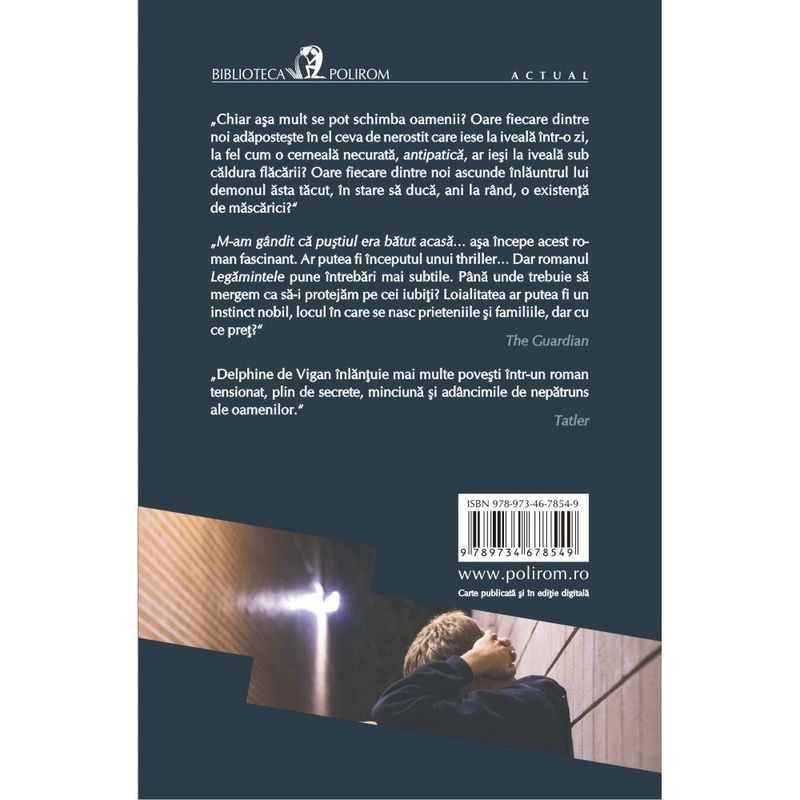 Carti si Birotica - Carti - Fictiune - Legamintele - Delphine de Vigan, ed 2019 - Infinity.ro