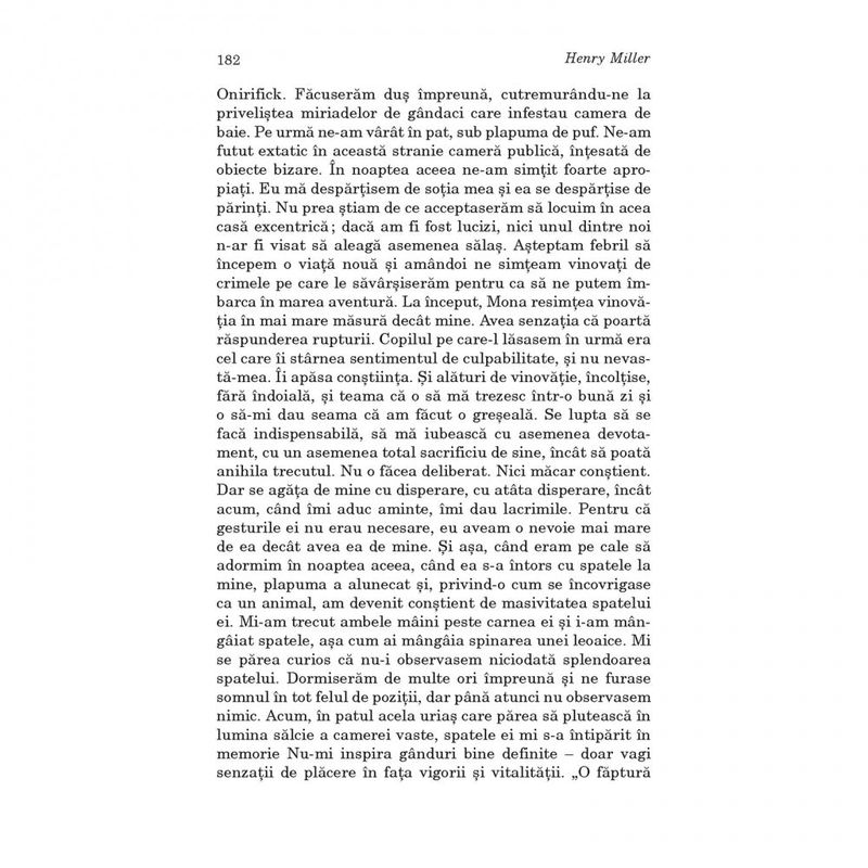 Carti si Birotica - Carti - Fictiune - Sexus - Henry Miller - Infinity.ro