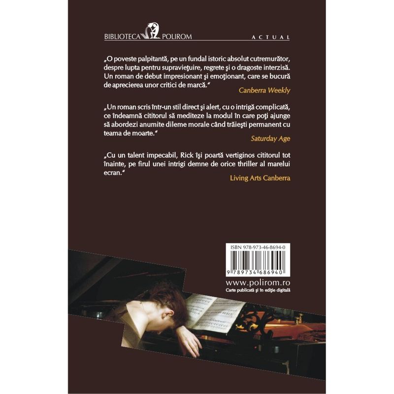 Carti si Birotica - Carti - Fictiune - Lectii nocturne in Micul Ierusalim - Rick Held - Infinity.ro