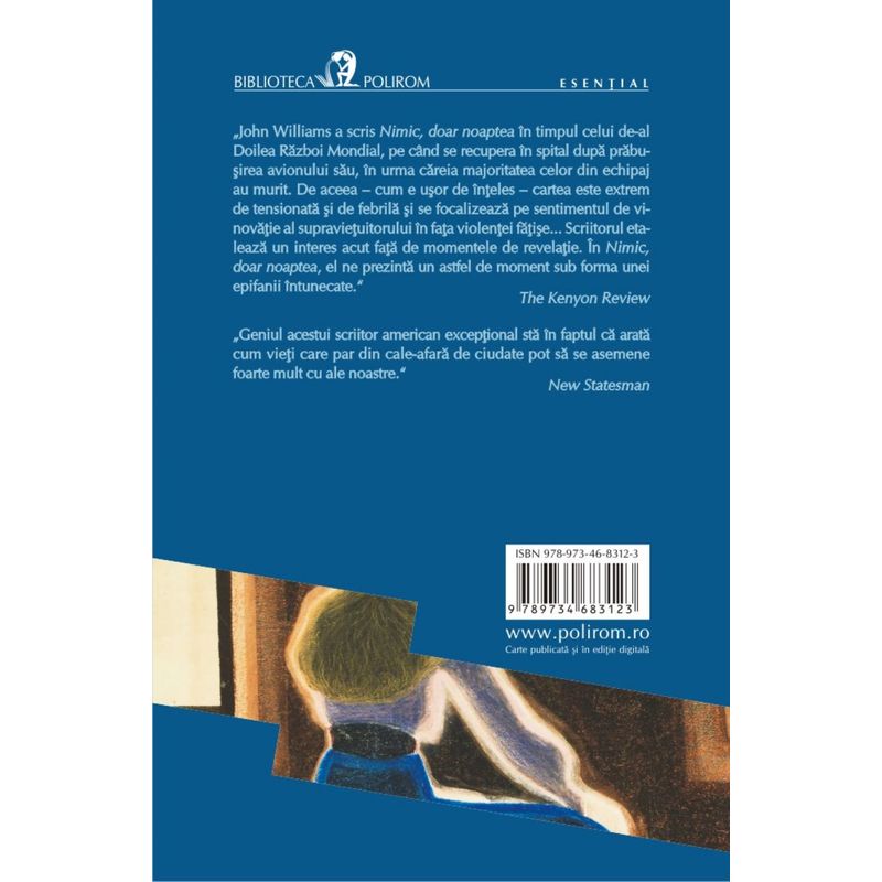 Carti si Birotica - Carti - Fictiune - Nimic, doar noaptea, John Williams - Infinity.ro